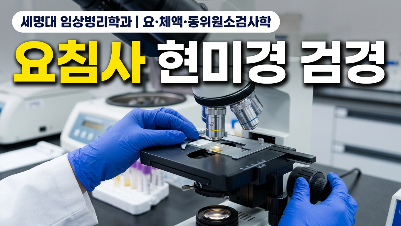 2026-2 요• 체액• 동위원소검사학 및 실험 4주차 실습영상